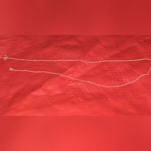 14k Solid Gold Delicate Chain 19"